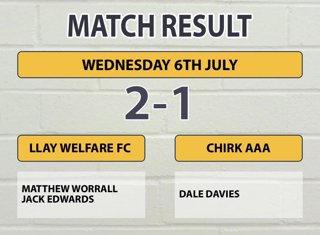 Llay_WelfareFC's tweet photo. Excellent run out for all involved last night against @CHIRKAAAFC in our third preseason friendly, preparation for our upcoming season going well 

#grassrootsfootball #PreSeason #gohardorgohome #upthewelly ⚫️⚪️⚫️⚪️ https://t.co/f8DslsuFiD