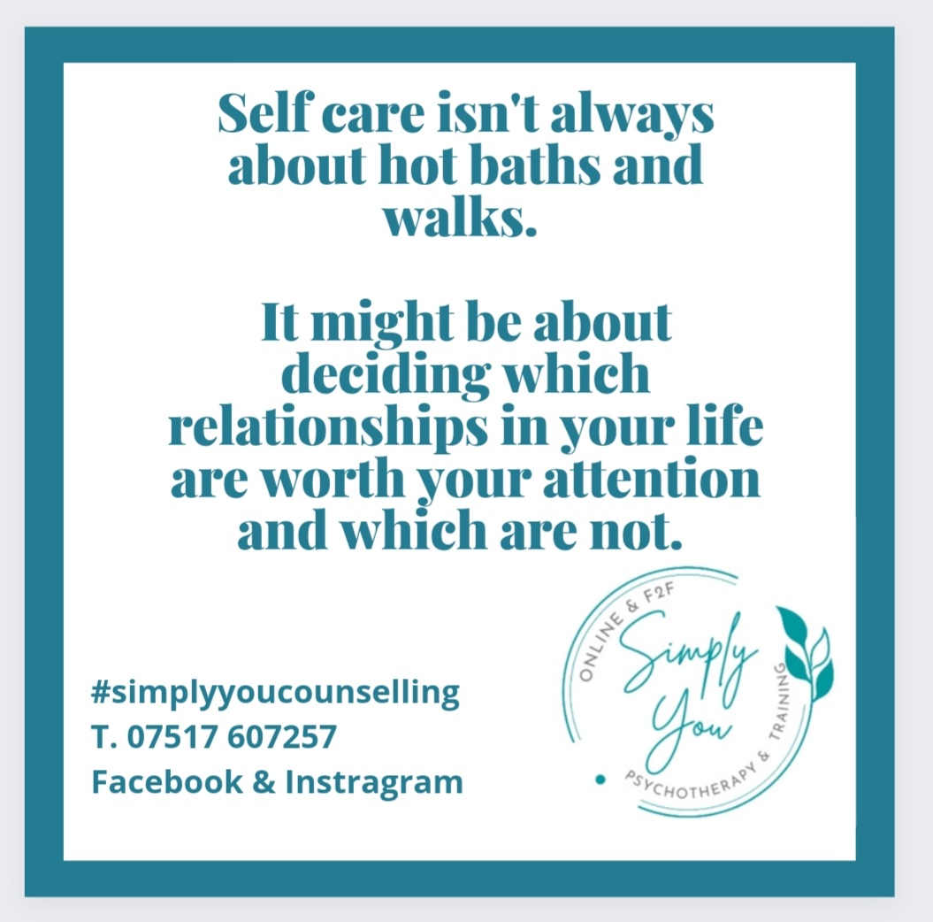 Simplyyou20's tweet image. #onlinetherapy
#facetofacetherapy
#Wellbeing
#counselling 
#psychotherapy
#therapy 
#simplyyoucounselling
#southyorkshire