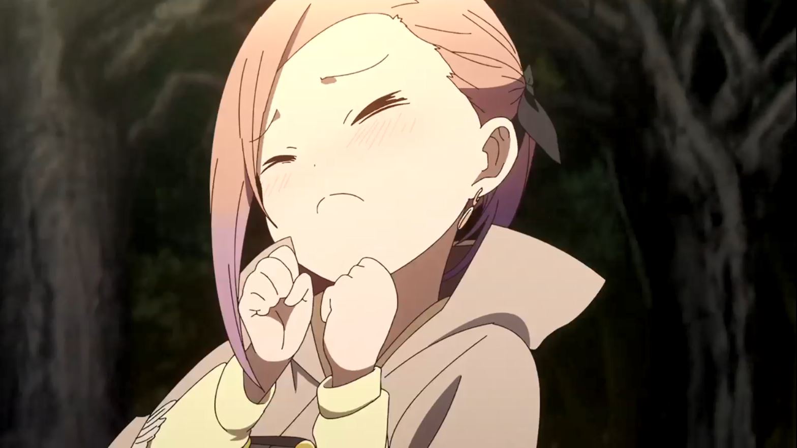 貫井はゆめっちゃすこすこ侍 Rt Goliraman12 ここの子安先輩の動きはアニメで言うオバケという技法なのですが 矢向さんに動きを監修いただき 可愛くしていただきました 川上さんの修正でさらに可愛くなって好きなカットですね T Co Majsaxhpgh