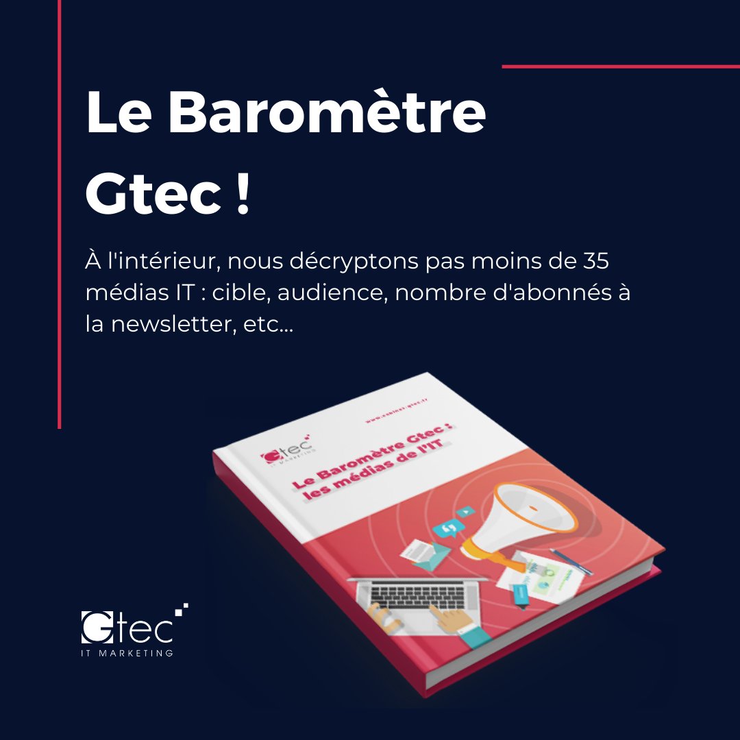 📣 Acteurs de l'IT, il est temps de booster votre stratégie RP ! 📣

Comment ? 🔎
En téléchargeant notre baromètre 2022 des médias de l’IT !  👇

marketing.cabinet-gtec.fr/barometre-medi…

#IT #presse #média #RP