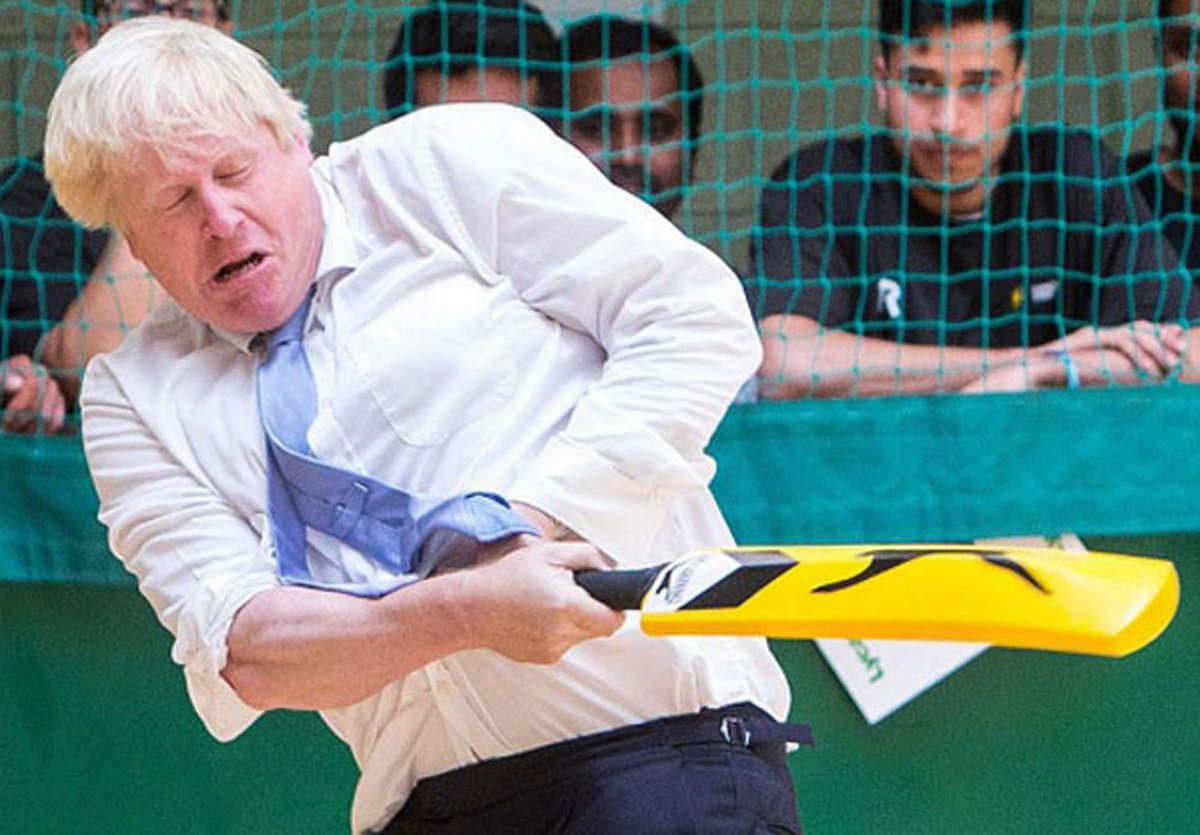 robleary_'s tweet photo. 50 not out.

#BorisJohnson #itshappening https://t.co/HXUkJ1BZu2