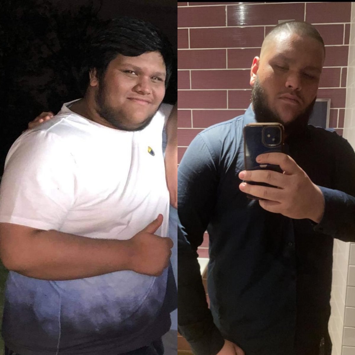 Cool photo from October 2021 👇

<a href="/KingAl2002/">💯 Alex king 💯</a>'s first Rucking session with @Beech_Fit 

I told him that night if he followed my training and diet plan for him 

His transformation would be absolutely incredible.....

9 months later... 
(> 100lbs lighter )

It is 👏👏👏👏👏