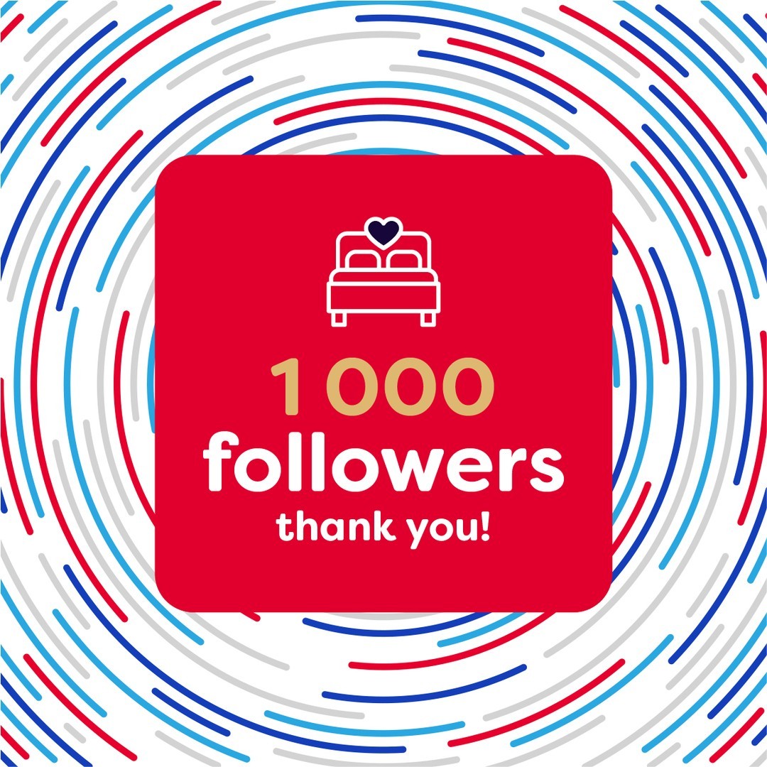 We’re 1000 followers strong today, thanks to you! Cheers to 1000 more restful nights ✨
Invite your friends and family to follow the BEST bed matchmakers in South Africa.

#TheBedStore #1000