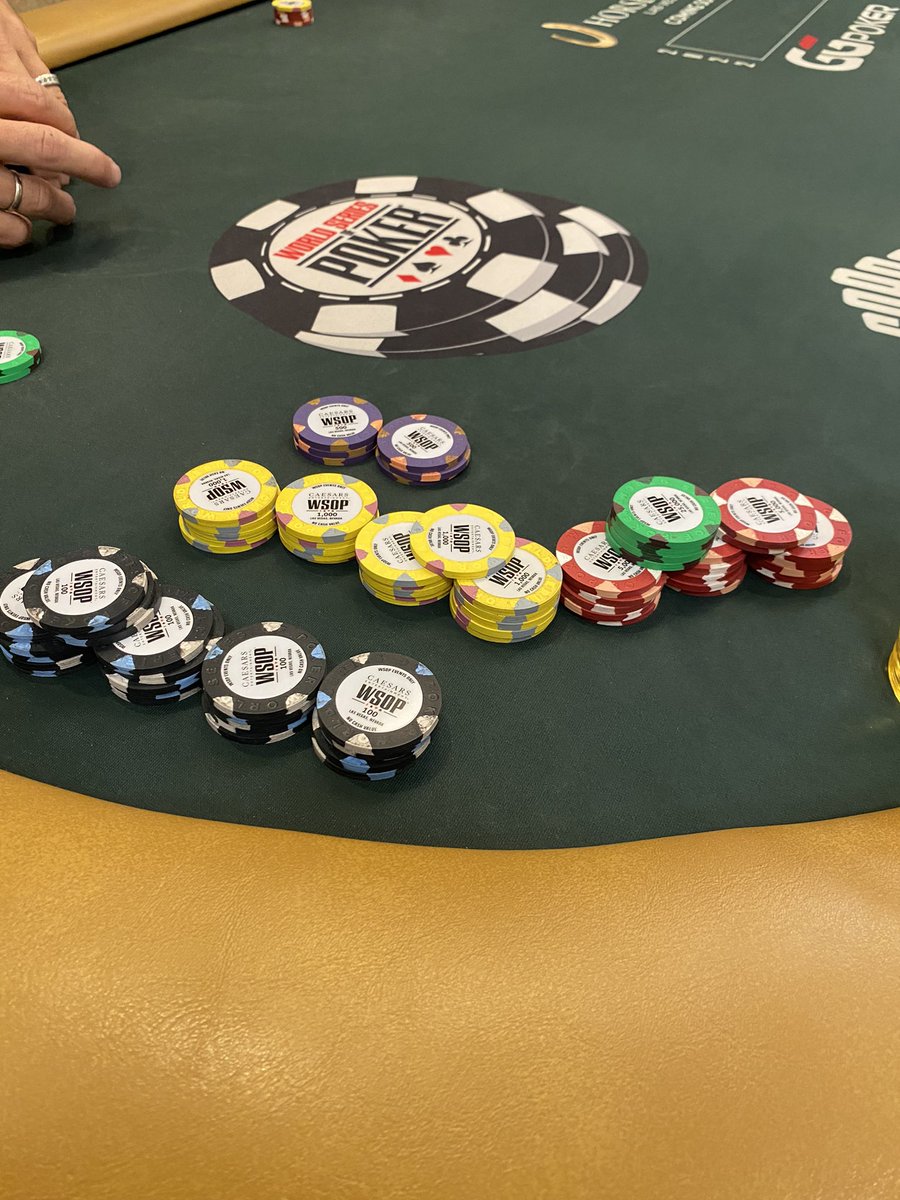 TheRealTayHow's tweet photo. 211k in the bag after day 1 of the main event!  Day 2 Friday #WSOP https://t.co/kKhWUXt4o7