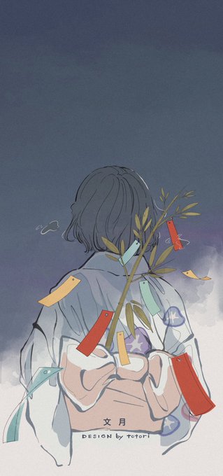 「short hair tanzaku」 illustration images(Latest)