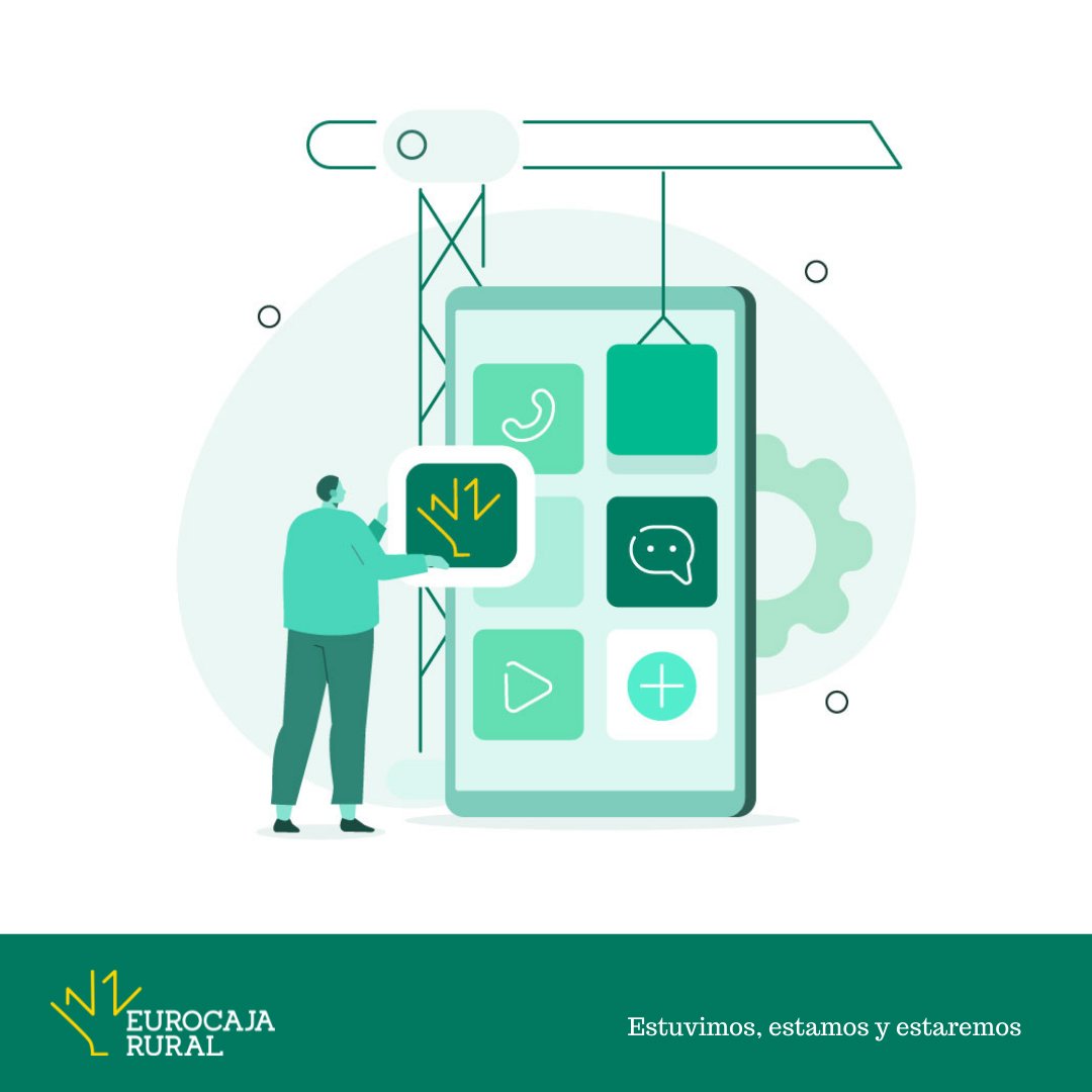 eurocajarural's tweet photo. Con el objetivo de ofrecerte un mejor servicio, este 11 de julio estrenaremos nuestra nueva Banca Digital📱

Esta renovación tecnológica conlleva la indisponibilidad hasta ese día de alguno de nuestros servicios.

Toda la Info:
▶️https://t.co/yc8VTVZqsa
▶️https://t.co/TUGZyeYYS8 https://t.co/lBmApbEgdE