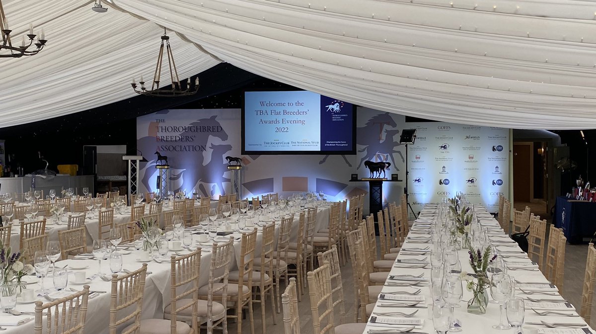 What a great evening last night at the Thoroughbred Breeding Association (Flat Breeders) award ceremony. Congratulations to all the winners 👏🏼 Great to be a part of this event again 🏆
.
.
@TheTBA_BG
#FlatBreedersAwards
#TBAevents
#thisiswhatwedo
#liveevents
#eventprofs
#awards