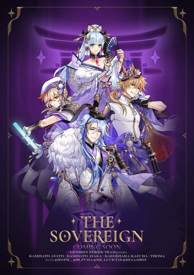 🇸🇬 SG ONLY!
🏷 <a href="/GenshinPoker/">TheSovereignTeam</a> — Second PO now opens
💰 price ranges ; S$8 ~S$145
🗓 deadline ; 24/7/2022 23:59PM UTC+8
🛒 order here ; 3031.info/products/THE-S…

#3031GO #genshinpokerGO