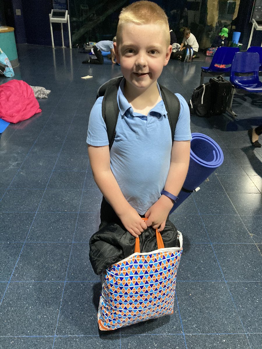Mr_Smithson's tweet photo. The boys are all packed and ready for their breakfast after a decent nights sleep @TheDeepHull @Spirejunior @Y3Spire @Y4Spire https://t.co/L7CQfD7xeL