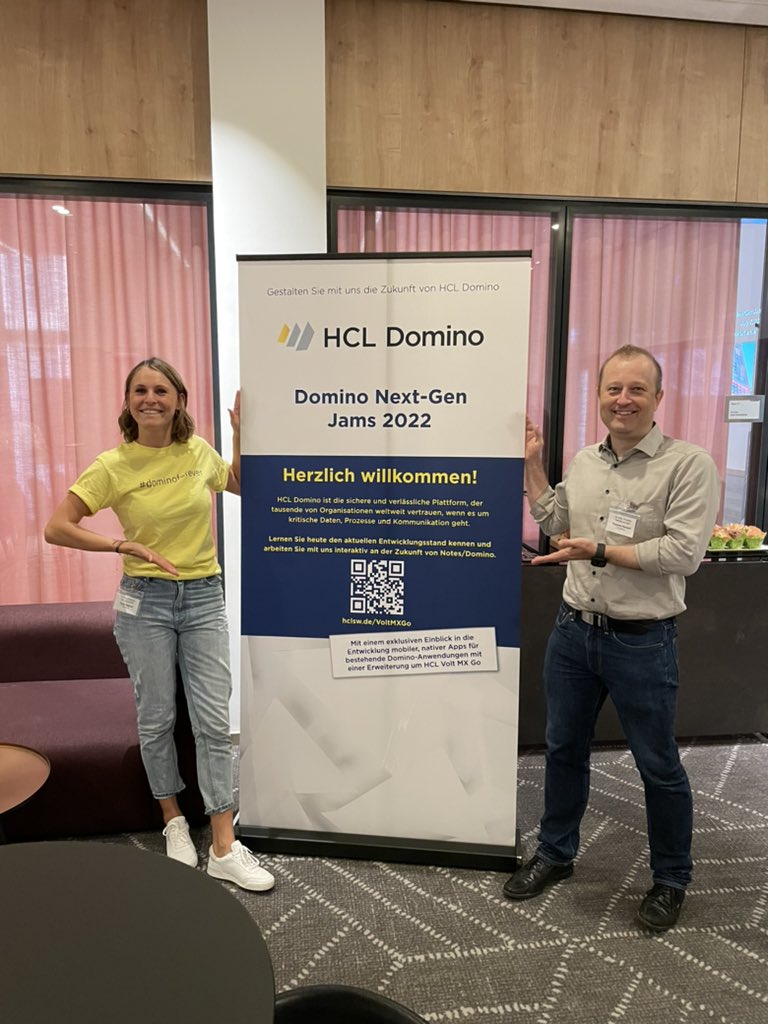 andrewmanby's tweet photo. We are ready for our first Domino Next-Gen jam. Hope to see you soon. #dominoforever @HCLDigital https://t.co/gkEdSArjsw
