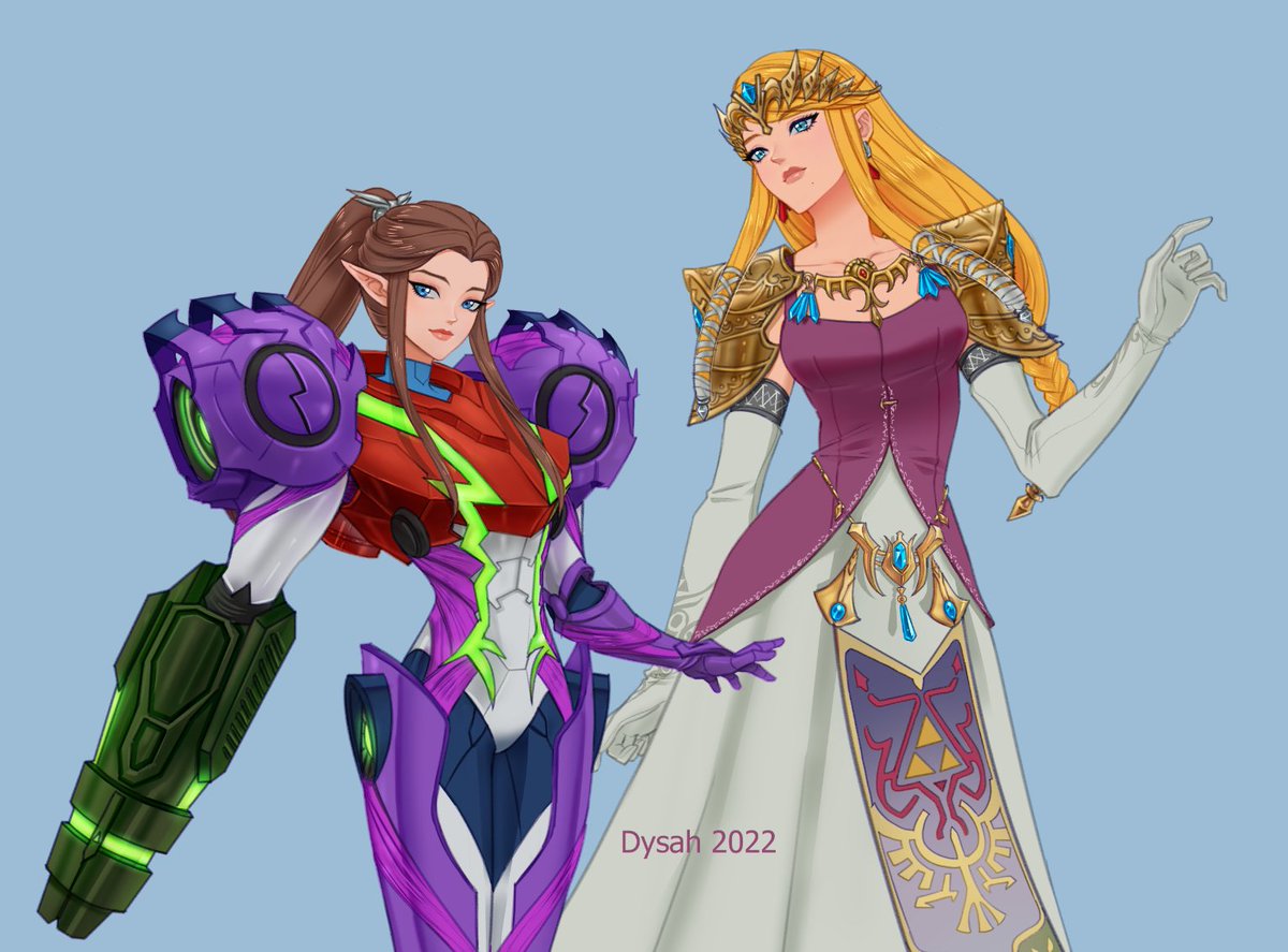 Samus x Zelda