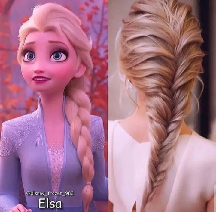 Elsa's hairstyle | Frozen disney movie, Frozen pictures, Disney princess  frozen