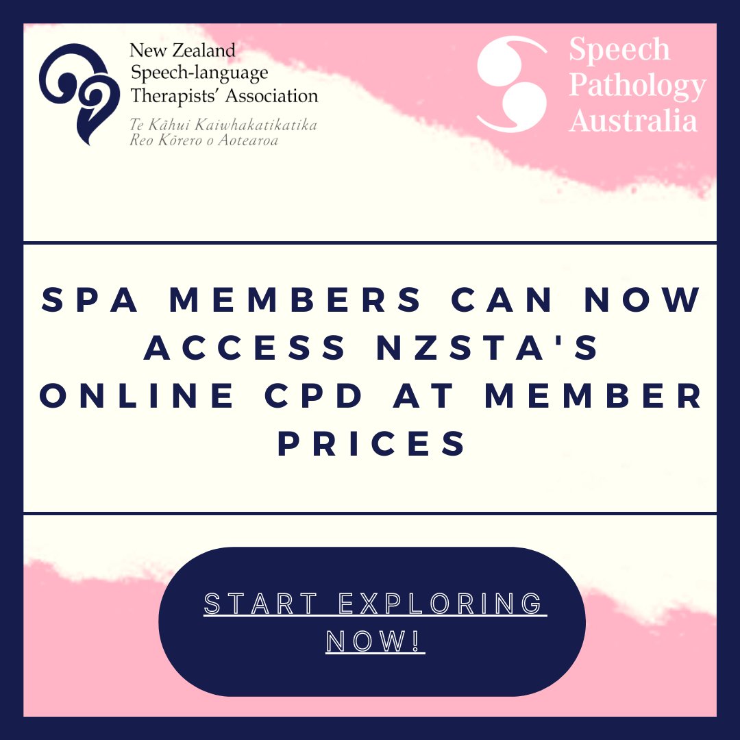 Speech Pathology Australia (@speechpathaus) on Twitter photo We are collaborating with <a href="/NZSTAComms/">New Zealand Speech-language Therapists Association</a> to provide our members with access to #NZSTA’s online professional education resources (at member prices). This allows access to high quality, evidence-based education resources. Thank you to our NZ colleagues. …erhub.speechpathologyaustralia.org.au/blogs/ryan-tho… We are collaborating with <a href="/NZSTAComms/">New Zealand Speech-language Therapists Association</a> to provide our members with access to #NZSTA’s online professional education resources (at member prices). This allows access to high quality, evidence-based education resources. Thank you to our NZ colleagues. …erhub.speechpathologyaustralia.org.au/blogs/ryan-tho…