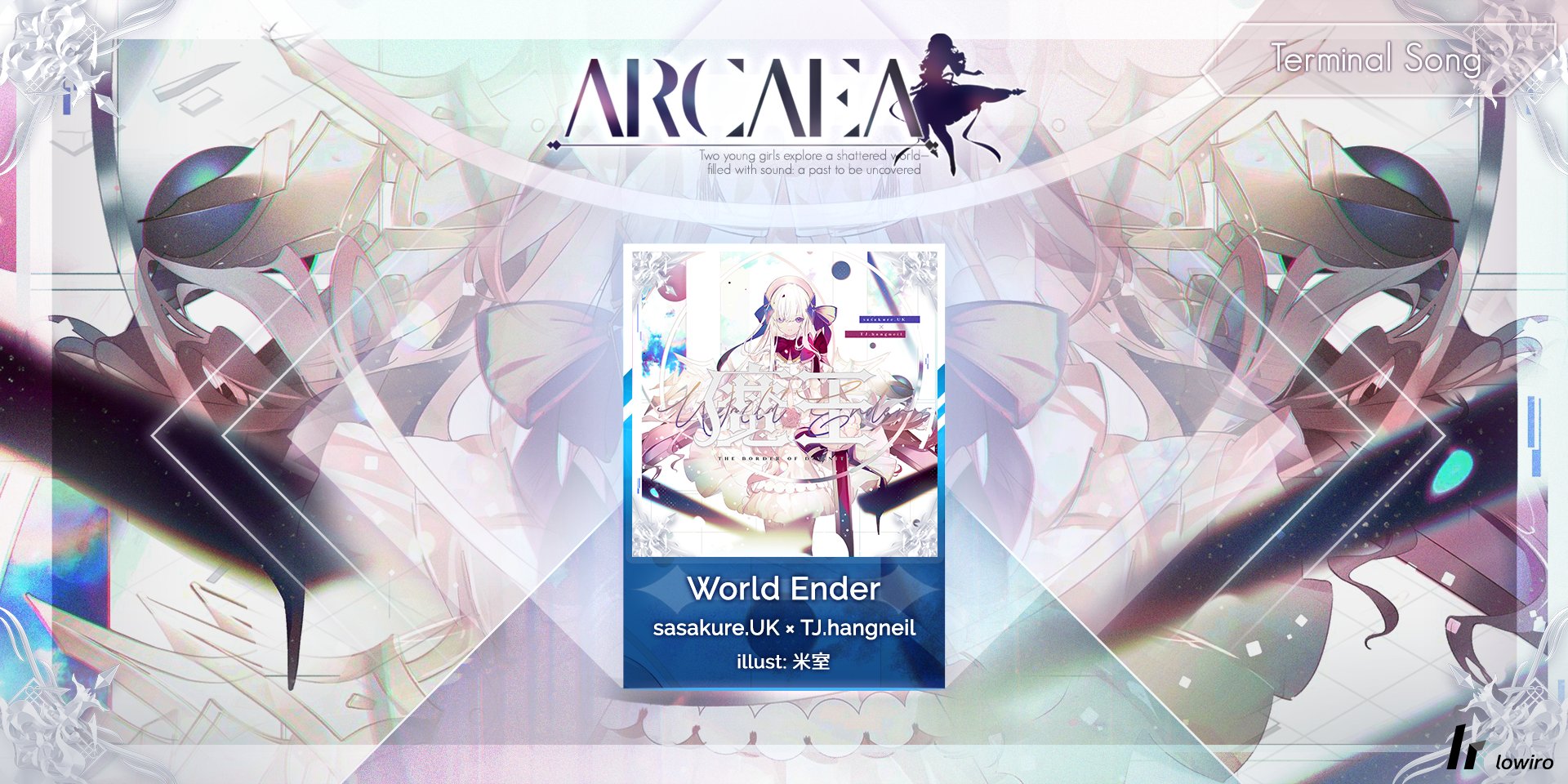 Arcaea on X: A truth howls from the Axiom of the End— World Ender by   × TJ.hangneil Justice drives the force of a  blade. Her blade is aimed at the world's