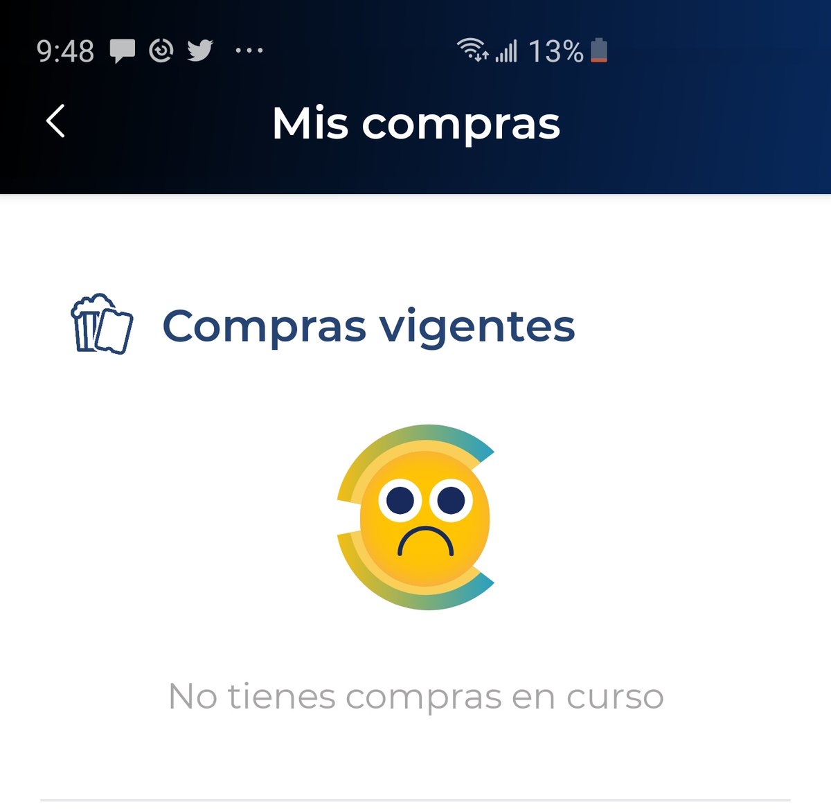 andynoriegar's tweet photo. @AyudaCinepolis hola compré un boleto en la app por Paypal y a pesar de que se me hizo el cargo no aparece mi boleto digital https://t.co/buRicREuI1