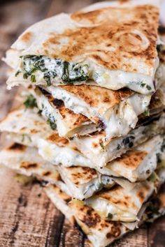 MeganCooking's tweet photo. Spinach Artichoke Quesadillas #Spinach #Artichoke #Quesadillas #Recipe 
https://t.co/P1R2QuuW3V https://t.co/G4N1xAcuvV