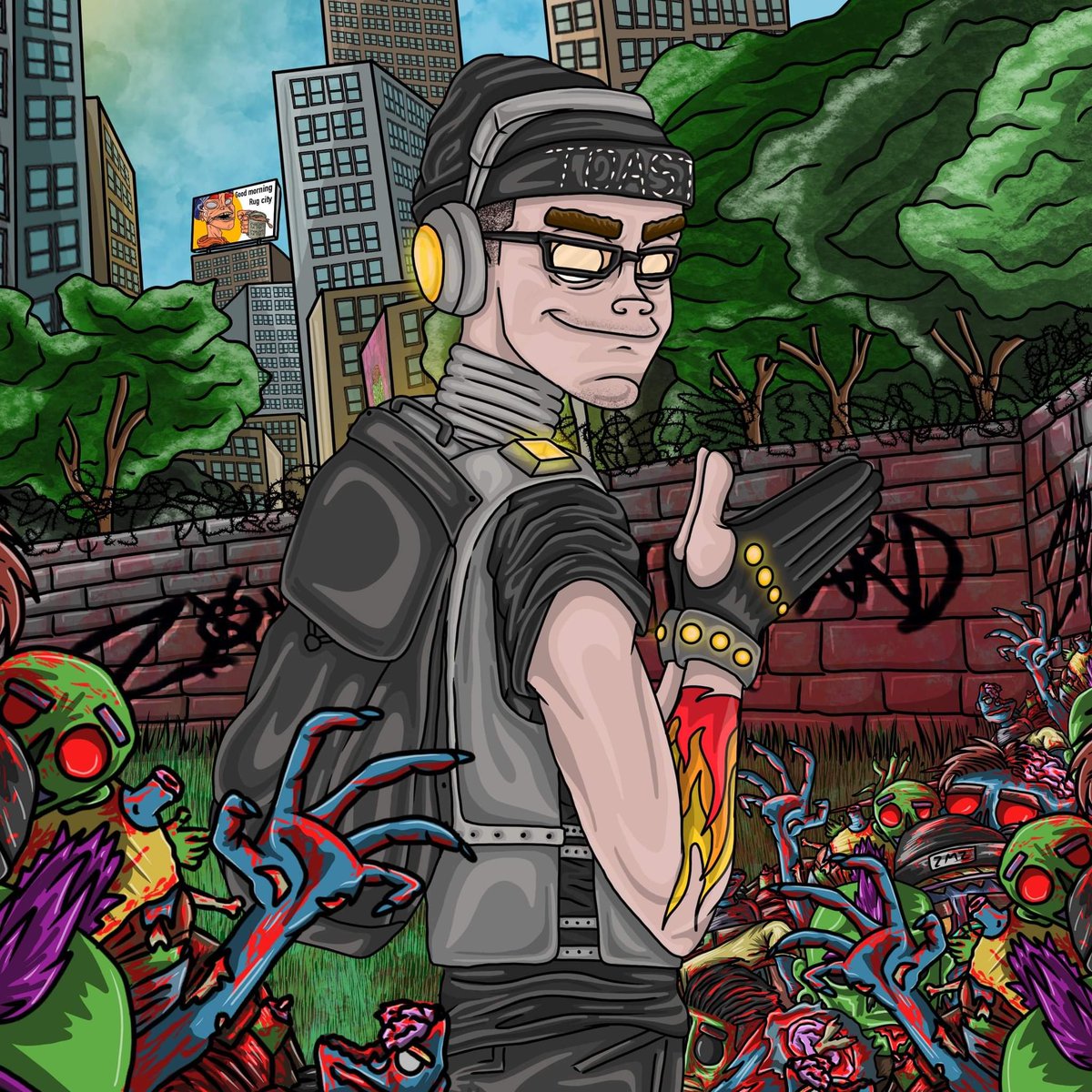 TpWishb0ne's tweet photo. With all the excitement earlier, I don't think you were formally introduced. This is the last official member of the @YoumanzC U.S.U. This is DJ Toasto YMZ | U.S.U.💯 Hands off, girls. He's taken.
https://t.co/10HXzIhO2T
#YMZfam #NFTs #NFTCommunity #NFTGiveaway #comics #LFGrow https://t.co/h8Pxu64UhM
