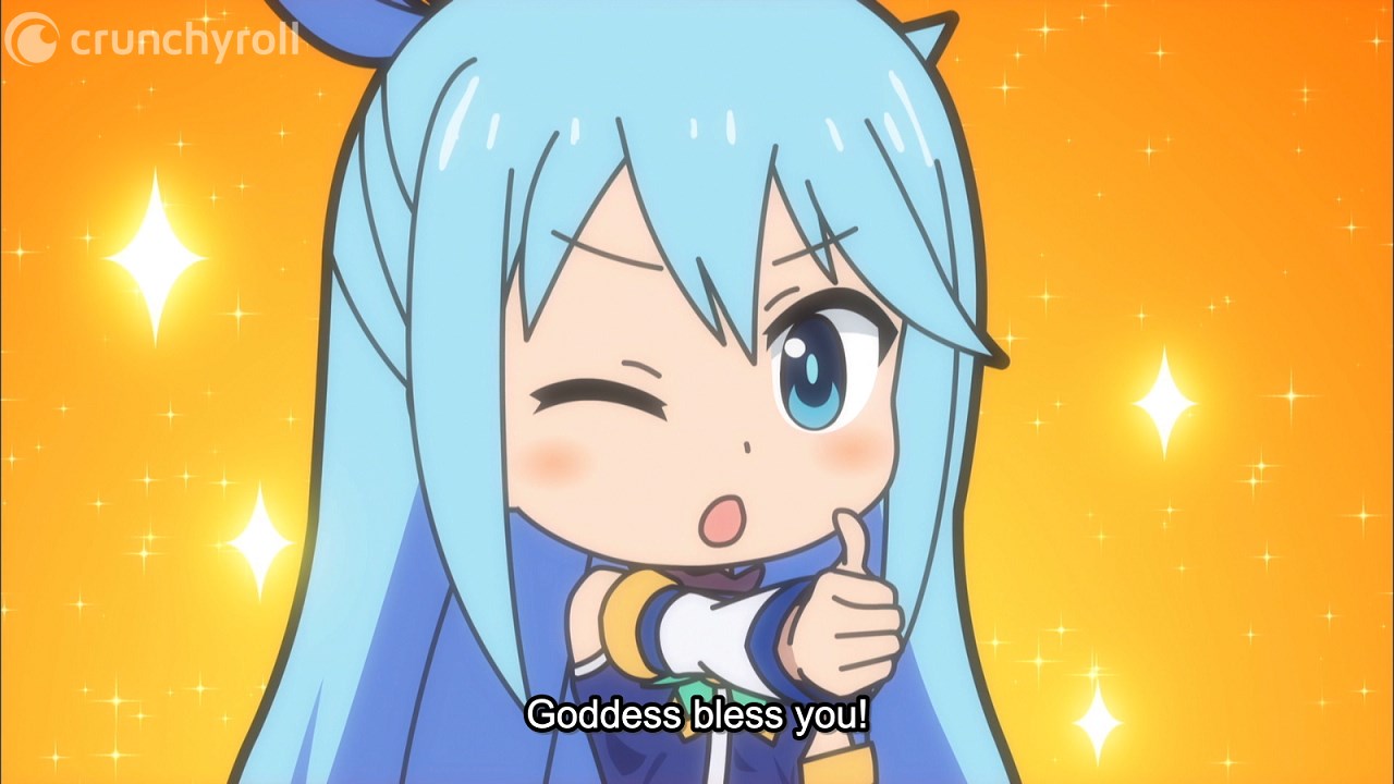 Create meme episode, goddess bless this beautiful world, anime - Pictures  