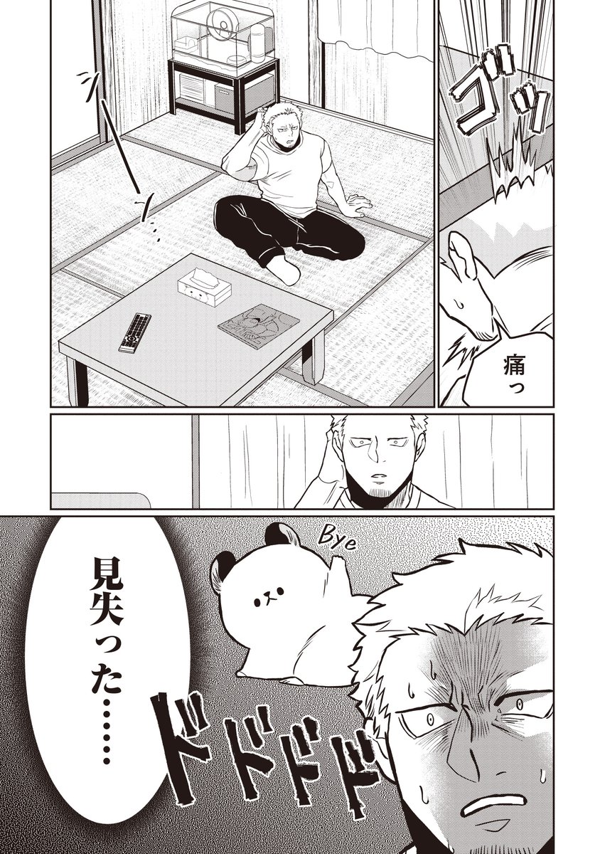 (3/4) #悪者さんちのハムスター