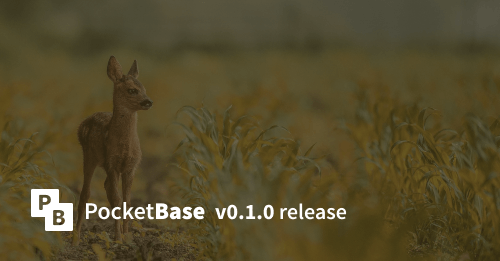 pocketbase's tweet photo. First public release 🎉

PocketBase (https://t.co/Dzw4Fi1LKd) is open source backend consisting of:
- embedded database with realtime subscriptions
- backed-in files and users management
- convenient Admin dashboard UI
- and simple REST-ish API

All of this in 1 portable file! https://t.co/acEqAqIBCn