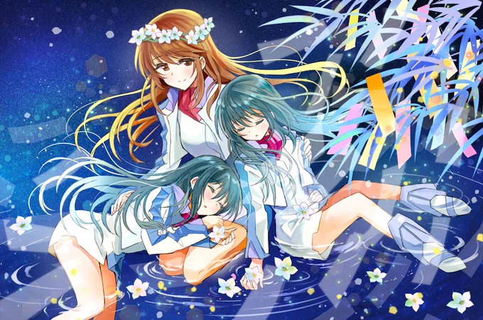 #立上芹生誕祭2022
#皆城織姫生誕祭2022
過去絵ですが祝福を 
