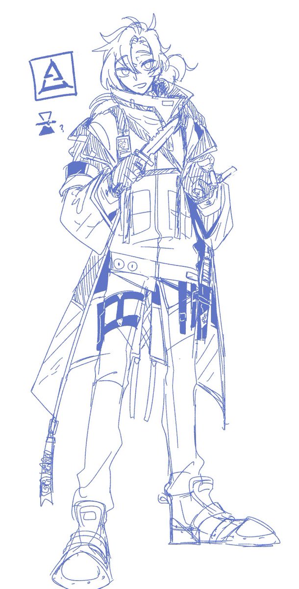 最近立ち絵以外落書きしかしてないね???になる 