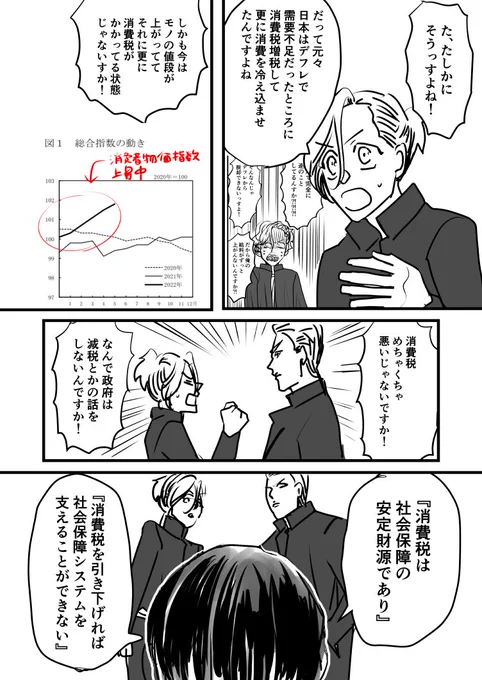 緊急特別編:ヤンキーが消費税について解説してくれる漫画(3/6) 
#漫画が読めるハッシュタグ #創作漫画 #消費税の真実 
