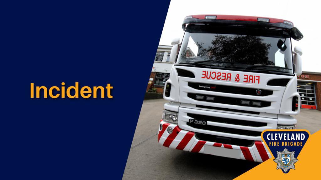 ClevelandFB's tweet photo. Cleveland Fire Brigade are currently (07/07/22 at 0336 hours) attending a shop on fire at Station Road Billingham. There are 4 fire appliances and a CARP attending. Please avoid the area if you can. https://t.co/Ye3veS9Ivl