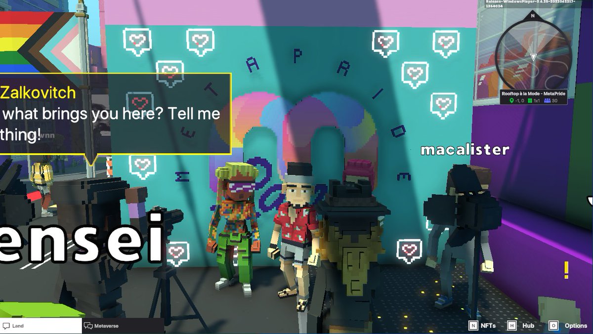 DenisCosta1514's tweet photo. @TheSandboxGame @METAPRIDELAND I just participated in the #BelongingWeek contest for a chance to win a Progress Flag NFT! Check out my screenshot below!
👇 https://t.co/r6Ol5clxdP