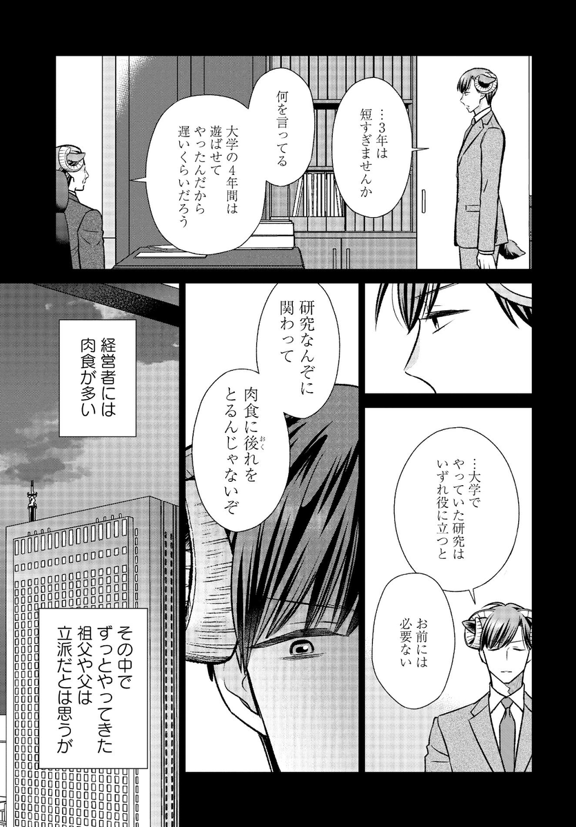 エリート草食羊男子が恋に落ちる話 (1/5) 