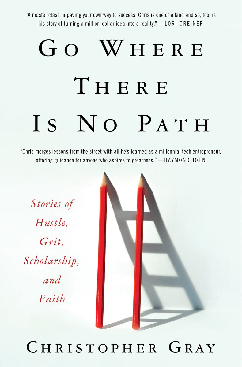 MzeePhil's tweet image. On the read this week. 
Go Where There Is No Path: Stories of Hustle, Grit, Scholarship, and Faith by #christopherGray 
Scholly, CEO Gray recounts the rags-to-riches story of his education and business ventures in his mixed-bag debut. 
 #business #art #technology #work #education