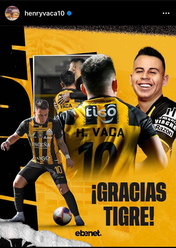 #SPORT | #OrientePetrolero
Henry Vaca es jugador de Oriente Petrolero. El jugador y la dirigencia estuvieron en San Antonio viendo los detalles de su incorporación.
