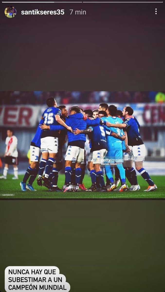 OOCVelez's tweet photo. "Nunca hay que subestimar a un campeón mundial." https://t.co/lJKdh9MpQw