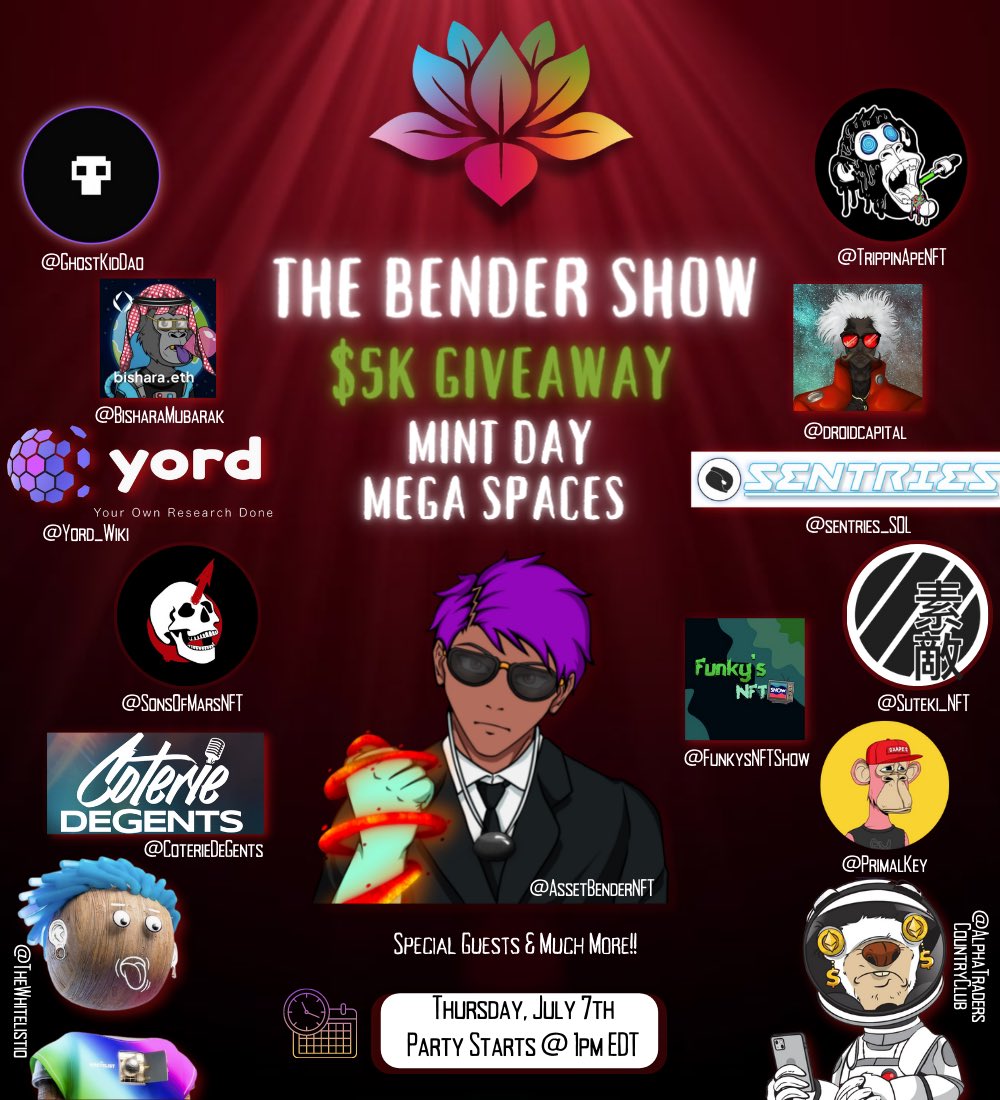 🚨 LIVE GIVEAWAY during PUBLIC  MINT TOMORROW! 🚨

💎 WE ARE GIVING AWAY OVER $5k IN PRIZES: 

💸 100+ $SOL 
📱 <a href="/solanamobile/">Seeker | Solana Mobile</a> phone 
✍️ #SolanaPhone Reservations 
💰 <a href="/DuppiesNFT/">Duppies (rebranded to y00ts)</a>                                         7/7 1 PM EDT

#SolanaNFT #NFTGiveaway $SOL #solanamobile