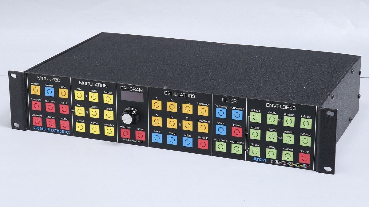 digimartnet's tweet photo. Analog Tone Chameleonは、カートリッジによりフィルターを入れ替えられるというコンセプトのモジュールシンセサイザーです。

Studio Electronics ATC-1 at #イシバシ楽器 available on #digimartnet

https://t.co/mbUV4BiocE

#synthesizers #シンセサイザー #シンセ #MIDI #studioelectronics https://t.co/R1OOsWBCw9