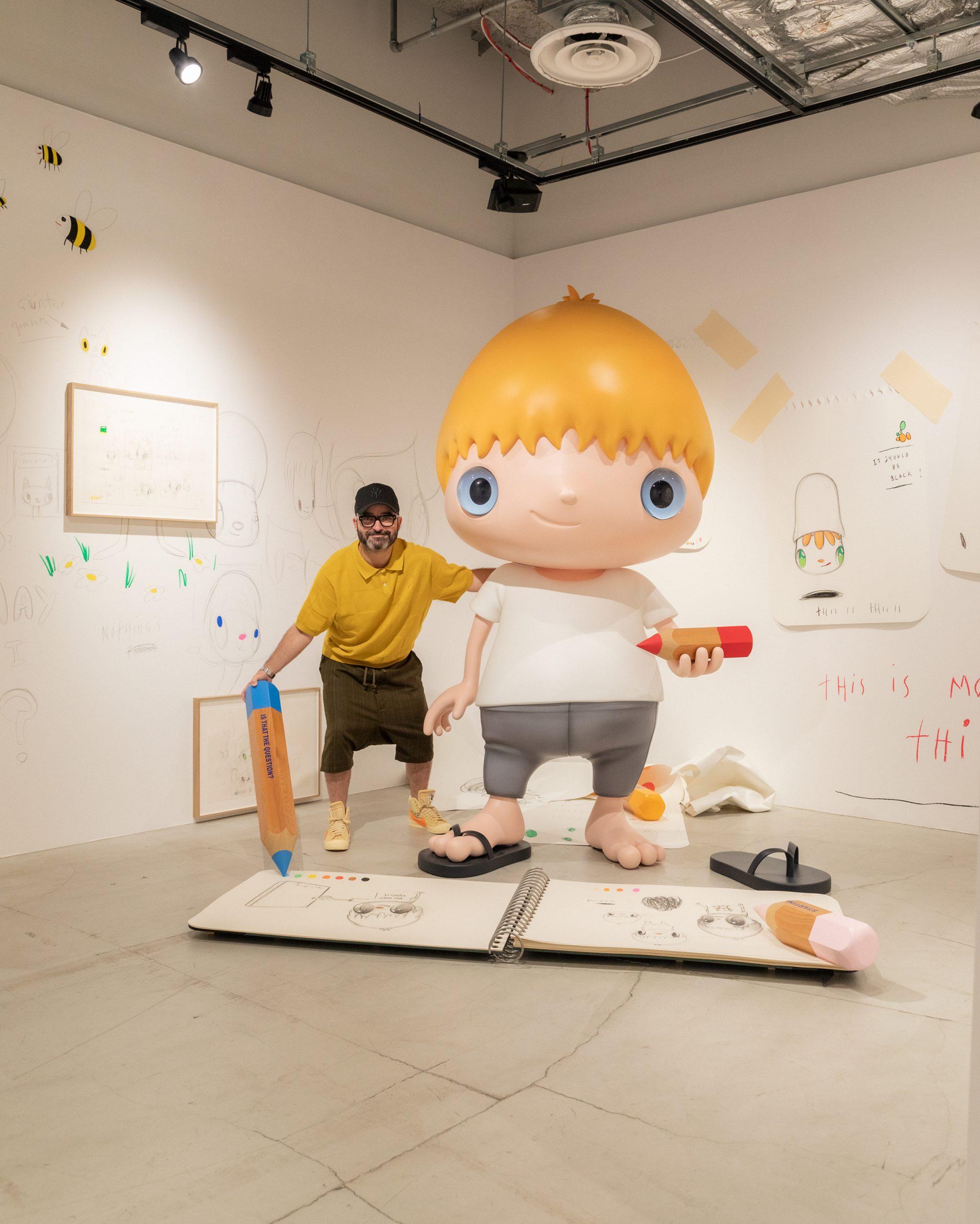 Yoshitomo Nara 奈良美智 この人は僕という 作家 のファンなのではなく 僕の 作品イメージ のファンなのだと思う このような表層のなぞりを作品として提示するのが最近の若い作家に見られる傾向だよね Twitter