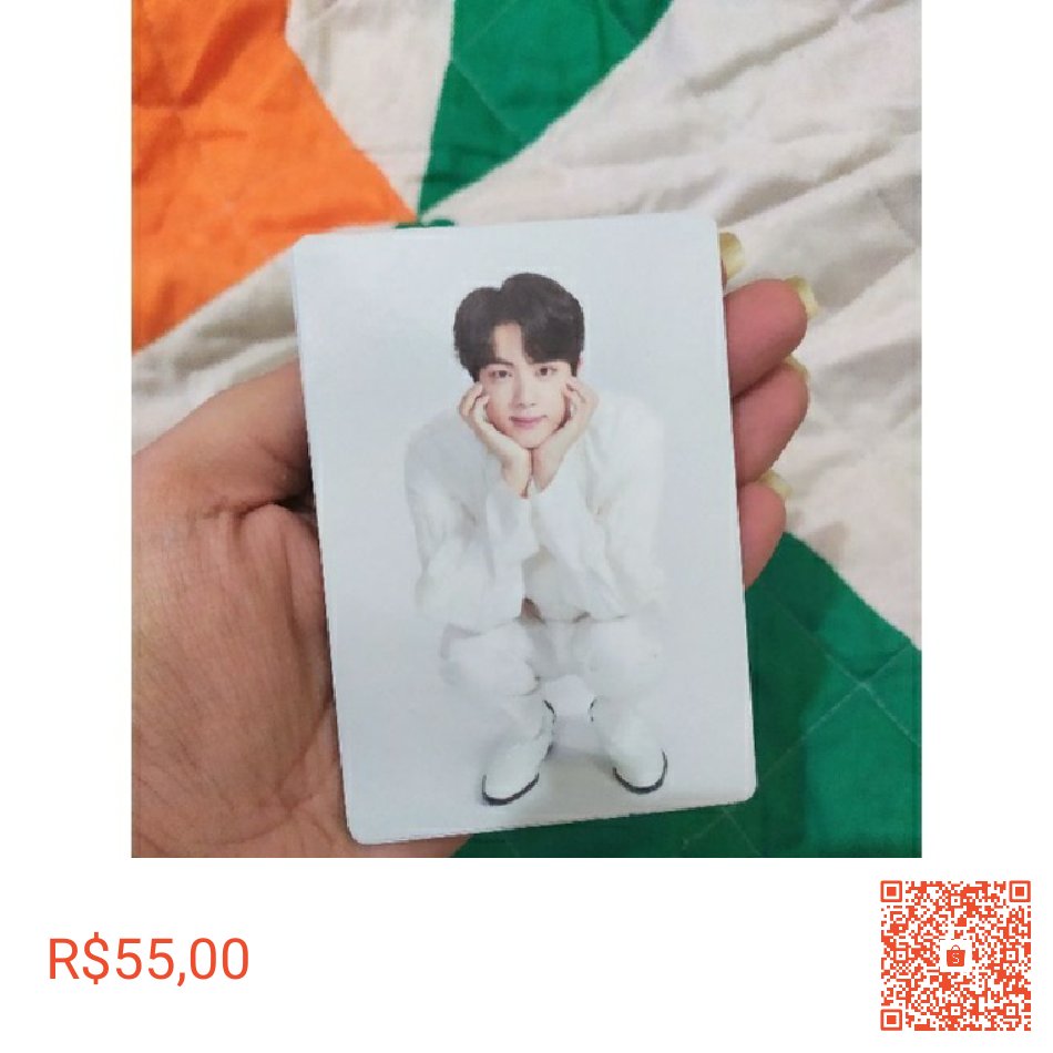 mahborahae's tweet photo. #Shopee77
Estou vendendo Card Oficial BTS JIN Bang Con por R$55,00. Encontre na Shopee agora! https://t.co/UILiS1h6Xm #ShopeeBR https://t.co/3zDxZRJUus