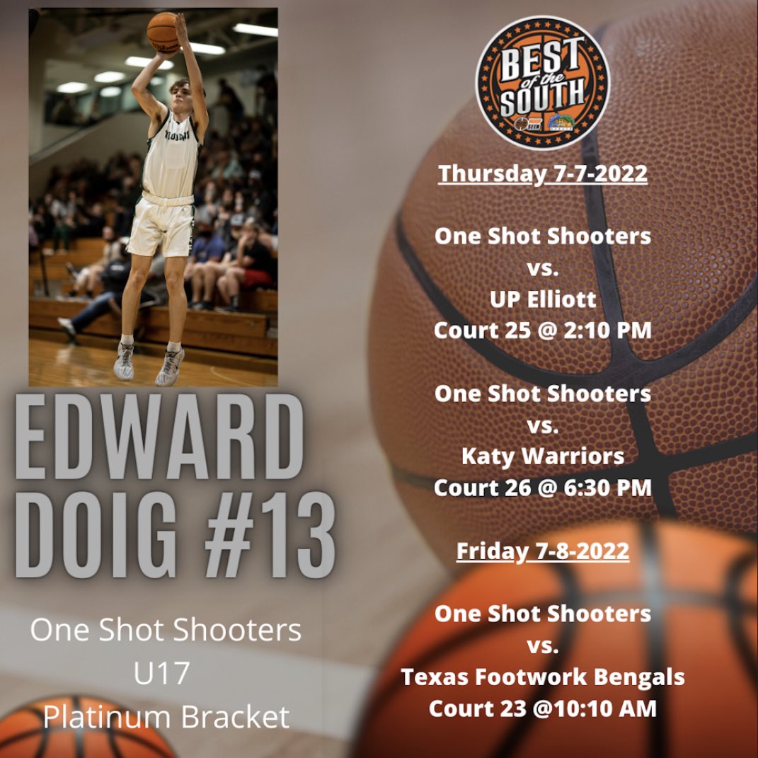 EdwardDoig1's tweet photo. @HoopSeenGA This Thursday @OneshotShooters https://t.co/rIaUmzcPmG