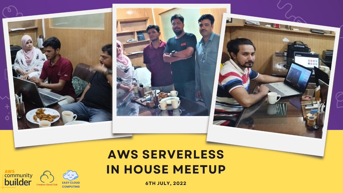 sadbox50's tweet image. Had a great server-less discussion with the MultiTelesoft Pvt Ltd team.Thanks to Shaista Aman Khan,She gave me chance to share practical knowledge of AWS server-less best practices, demo for beginners
#awsserverless #apigateway #dynamodb #lambda #awsurdu
#aws #awscommunity