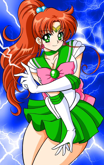 ポニーテールの日なのでまこちゃん‼️
魔法のマコちゃんもポニーテールですが、とりあえずこっちのまこちゃん❣️
#ポニーテールの日 #セーラージュピター #木野まこと #イラスト 