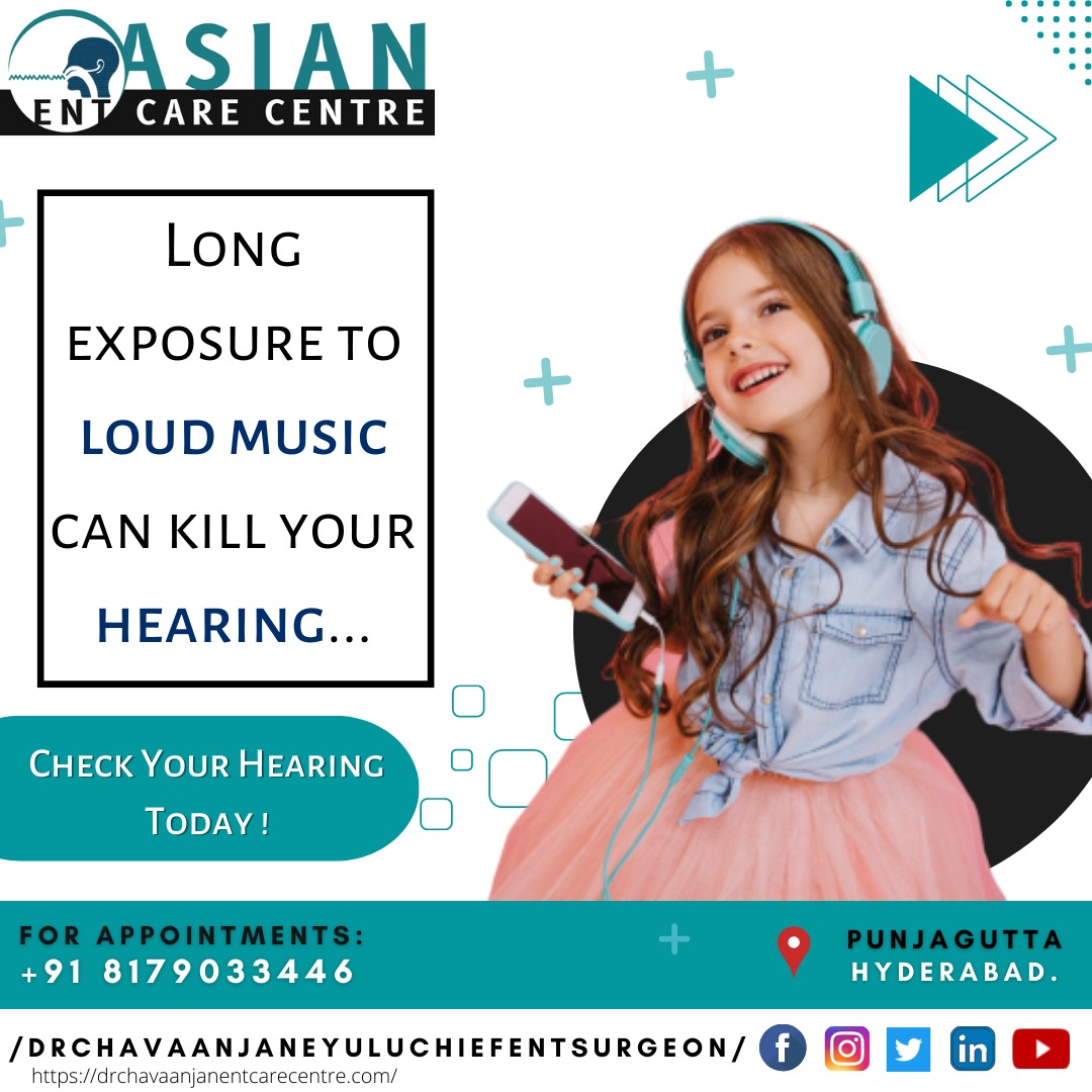 AsianEntCare's tweet photo. 👉“Make #listening #safe” long #exposure to #LoudMusic can kill your #Hearing #change listening #practices👉set the #volume on your personal #AudioDevice to no #GreaterThan #60percent of the #MaximumVolume & #avoid #HearingProblems #EarProblems
#DrChavaAnjaneyulu
📲+91 8179033446 https://t.co/veThanZQX8