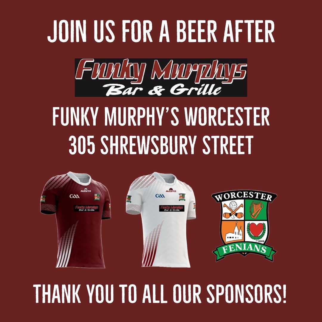 📢‼️ Big announcement, Worcester Fenians Gaelic Football will have our first ever home games this Saturday. Come down to St. John’s High (Grass Field) and check us out! #gaelicfootball #worcesterma