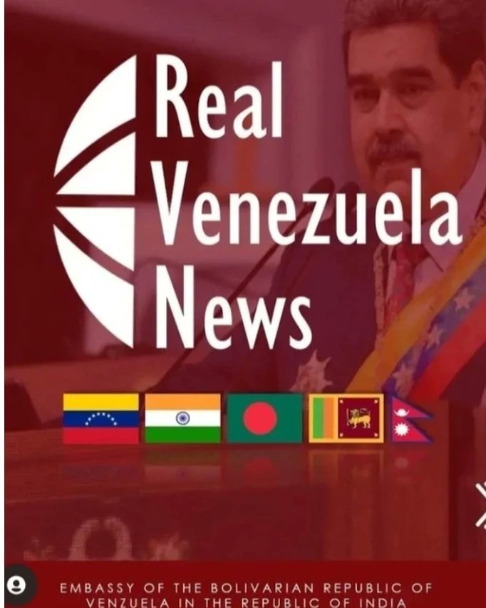Embaveindia_ve's tweet photo. #06july | Real Venezuela News Digital Publication of the Embassy of the Bolivarian Republic of Venezuela in the Republic of India, Nepal, Sri Lanka and Bangladesh. Num. 92, July 06, 2022.
More info: https://t.co/iDQop69Eiw https://t.co/9L0VmAbCKm