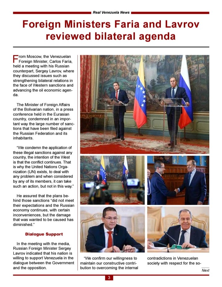 Embaveindia_ve's tweet photo. #06july | Real Venezuela News Digital Publication of the Embassy of the Bolivarian Republic of Venezuela in the Republic of India, Nepal, Sri Lanka and Bangladesh. Num. 92, July 06, 2022.
More info: https://t.co/iDQop69Eiw https://t.co/9L0VmAbCKm