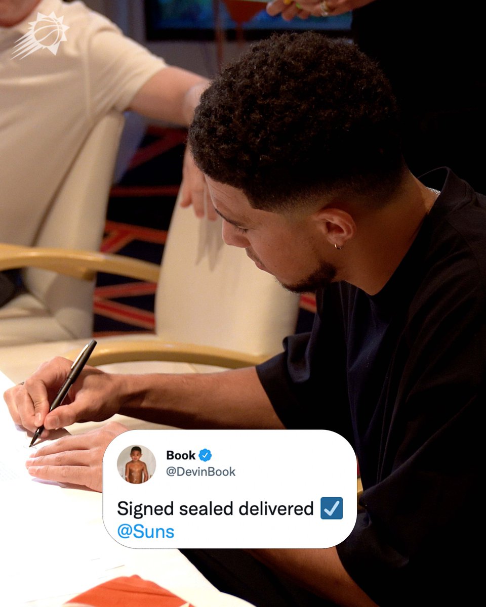 Suns's tweet photo. A night in history. https://t.co/fThp0VSran