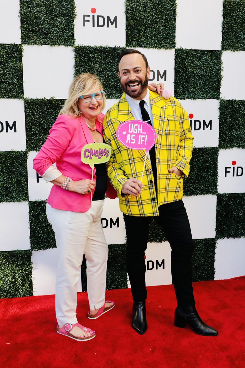 SentryxHQ's tweet image. AS IF!!! 🤣 Photos from the Red Carpet of the FAB @FIDM “Clueless” Film Screening Event with #Clueless Costume Designer @monamaydesign 💖💖 #FIDMTotallyBuggin 📸: @alexberliner