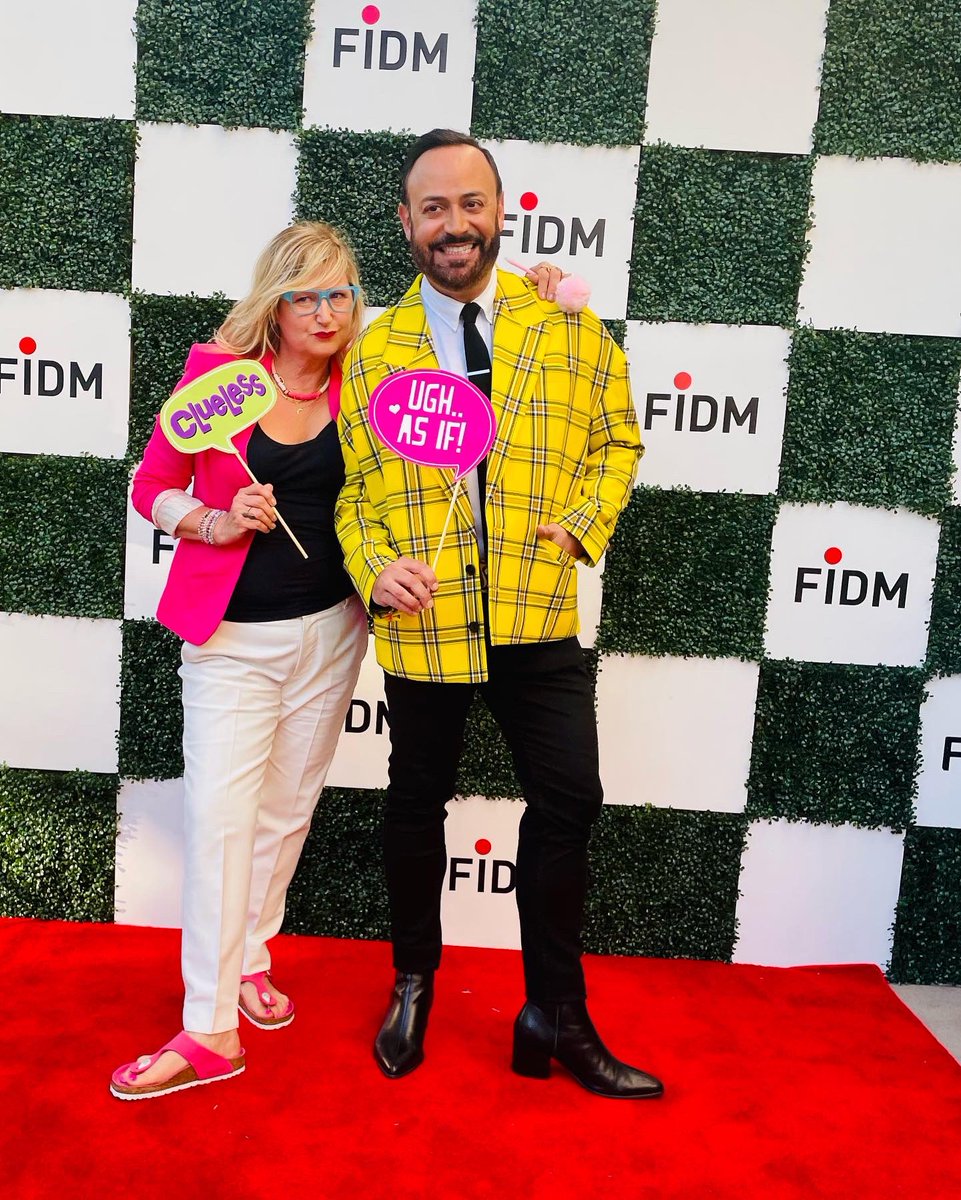 SentryxHQ's tweet image. AS IF!!! 🤣 Photos from the Red Carpet of the FAB @FIDM “Clueless” Film Screening Event with #Clueless Costume Designer @monamaydesign 💖💖 #FIDMTotallyBuggin 📸: @alexberliner