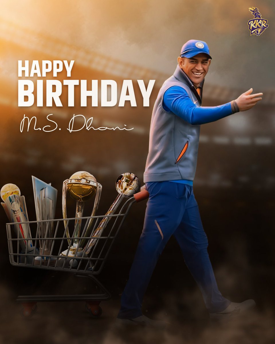 Srishtz's tweet photo. Happy birthday to the man who inspired millions over the years .@msdhoni ❤️
Love you msd.🥺❤️
#HappyBirthdayDhoni https://t.co/XF2tDGhKEZ