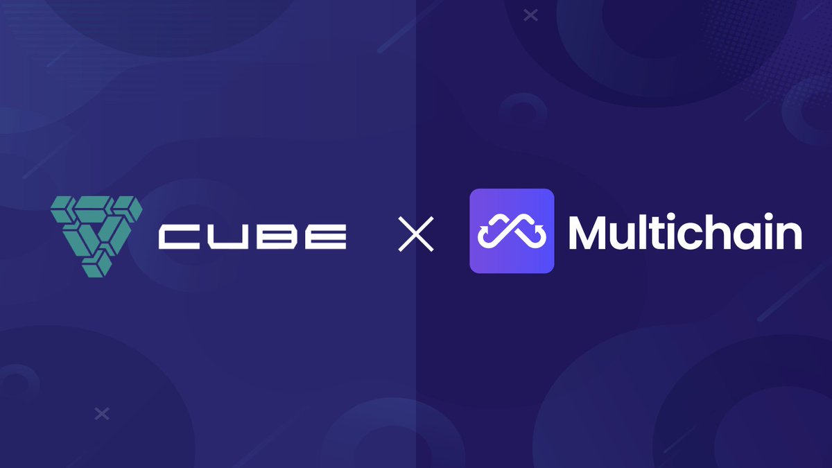 MultichainOrg's tweet photo. 👐Excited to add @Cube0x into our integration agenda, a modular layer1 blockchain sharing the belief in multi-chain future with us!
⏰Sooner after its launch on the mainnet will #Cube unlock the multi-chain trip.
❓Ready for the upcoming bridging experience❓keep eyes on it 👀👀 https://t.co/tbQ3tjAVek