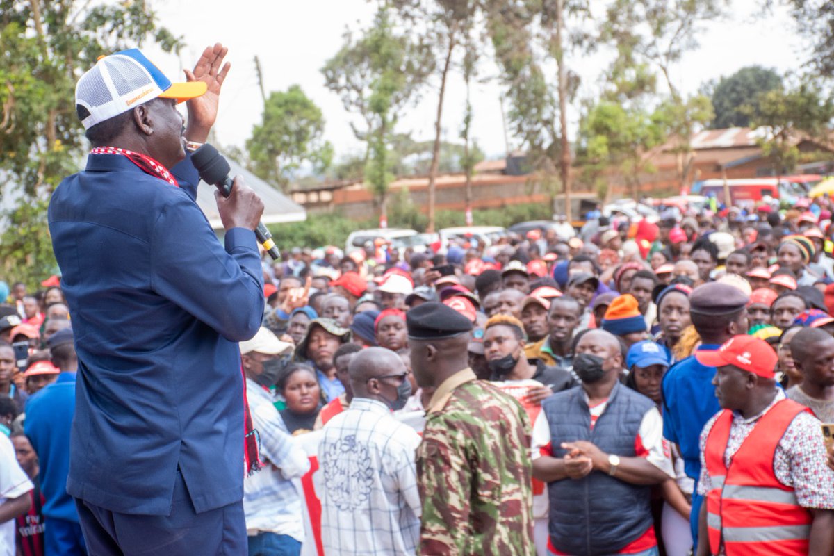 CharlesDienya's tweet photo. A Raila Odinga Presidency will have Free Primary , Secondary and University Education 
#DeathToHelb https://t.co/GasSZuPF5N